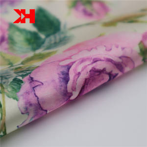 Tessuto in Raso di Poliestere con Stampa Floreale Kahn, Materiale <span class=keywords><strong>Lucido</strong></span> per Pantaloni - Product Image 3