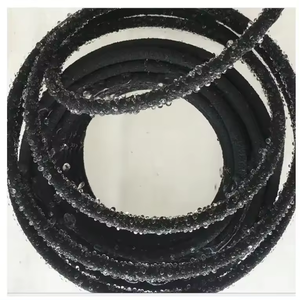 Tuyau de trempage poreux de 50 pieds pour jardin souterrain Connecteurs métalliques à usage intensif Tuyau d'eau <span class=keywords><strong>microporeux</strong></span> pour irrigation Tuyau d'égouttement - Product Image 3