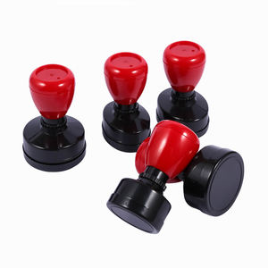 Атомно-7 мм; Внутренний материал ручки Фоточувствительный держатель чехол черного цвета, цвета красного <span class=keywords><strong>HA</strong></span> офис штамп напылением - Product Image 2