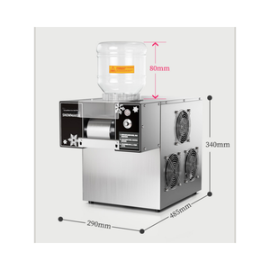 Máquina Automática para Hacer Hielo en Escamas, Máquina Comercial para Hacer Bingsu, Postre de Hielo Raspado para Restaurantes - Product Image 4