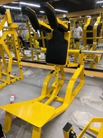 Équipement de musculation professionnel pour salle de sport, presse à jambes à 45 degrés, machine de fitness à charge par plaques, machine Super Hack Squat