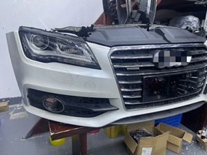 Para <span class=keywords><strong>Audi</strong></span> A7 RS7, Kit de Carrocería Delantera de ABS Cromado, Nuevo, Reemplazo o Mejora de Piezas de Automóvil, Parrilla Delantera, Radiador - Product Image 4