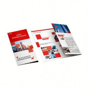 Folleto Tríptico Personalizado de Fábrica con Impresión UV Digital a 4 Colores, Formato A4/A3, Hecho con Papel Kraft - Product Image 1