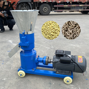 Nueva Molino de Pellets Automático de Matriz Plana, Alta Productividad, Capacidad de 200 kg/h, Bajo Consumo de Energía, Estructura Duradera para <span class=keywords><strong>Pollo</strong></span>/Pato/Conejo - Product Image 1