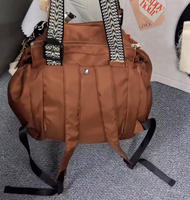 Sac à dos multifonctionnel de luxe grand format, imperméable, pour bébé et maman, idéal pour les voyages et l'allaitement en extérieur