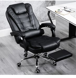 Ouke-silla <span class=keywords><strong>industrial</strong></span> <span class=keywords><strong>de</strong></span> cuero con ruedas para oficina, muebles baratos, venta al por mayor - Product Image 6