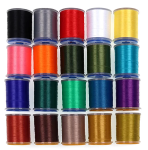 Fil de nylon 140D pour la fabrication de mouches, 100 yards, série <span class=keywords><strong>VF</strong></span>, 20 couleurs, matériel pour la pêche à la mouche sèche, nymphes, truites, saumons, achiganes, leurres d'eau douce - Product Image 5