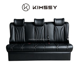 Sofá Cama Eléctrico de Lujo KIMSEY de 3 <span class=keywords><strong>Plazas</strong></span> en Cuero para <span class=keywords><strong>IVECO</strong></span> <span class=keywords><strong>Daily</strong></span> - Product Image 4