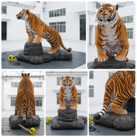 Inflables Gigantes Personalizados para Publicidad, Mascota Tigre Inflable, Animal Inflable Resistente al Agua, Decoración para Eventos y Fiestas al Aire Libre
