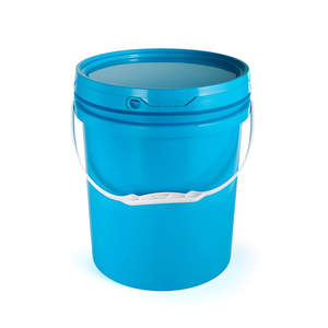 Cubo de PP Azul de <span class=keywords><strong>25</strong></span> <span class=keywords><strong>Litros</strong></span> y <span class=keywords><strong>25</strong></span> KG de Alta Resistencia con Tapa Antirrobo para Envasado de <span class=keywords><strong>Pintura</strong></span> (a Base de Agua y Solvente) - Product Image 2