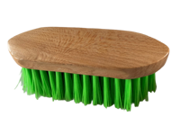 Brosse à cheval en bois professionnelle sur mesure, vente en gros du fabricant, poils rigides en PP, peignes curry, couleur, logo et tailles personnalisables