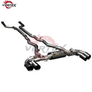 Système d'échappement Catback VORTEX SUS304 Valvetronic pour BMW M8 4.4T 2020-2025 Haute Performance - Product Image 2