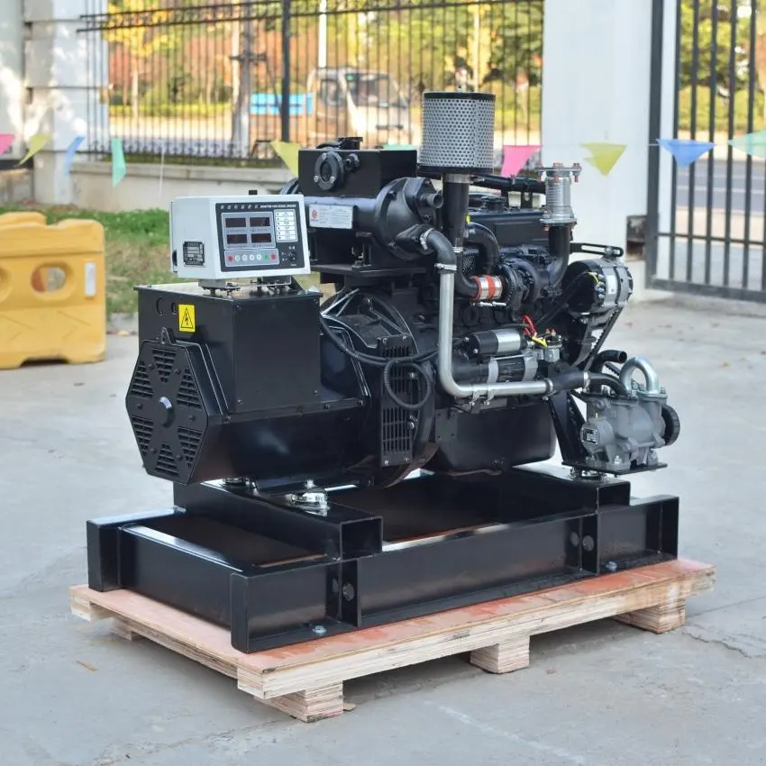 Baru CCS sertifikat 40KW diesel laut genset dengan Weichai mesin genset