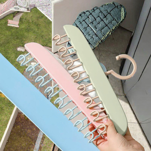 ที่แขวนบราแบบ2อิน1ทำจากพลาสติกพร้อมตะขอแขวนเสื้อชั้นในสายรัดชุดชั้นในชุดนอน - Product Image 2