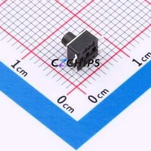 SMG-02T-H050A0 Tactile Switch SMD-4P,4.5x4.5mm Switch Single Pole Single Throw Round Button 2.5N 4.5mm - Product Image 2