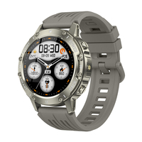 2024 Unisex Sport Smartwatch 1,39 Zoll Großes Display Schlaf-Fitness-Tracker Outdoor-Taschenlampe IP68 Wasserdicht Silikon-Legierung Kalender