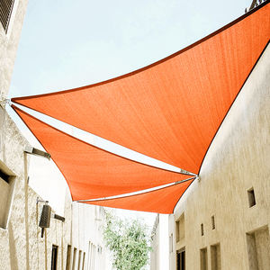Triangle de voile <span class=keywords><strong>d</strong></span>'<span class=keywords><strong>ombrage</strong></span> en polyester imperméable à l'eau, Grand <span class=keywords><strong>prix</strong></span> de voile <span class=keywords><strong>d</strong></span>'<span class=keywords><strong>ombrage</strong></span> pour le soleil extérieur orange - Product Image 4