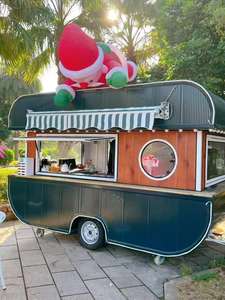 Taco Street Mobile Food Van Ice Cream Cart Coffee Trailers Mobile Food Tracks Coffee Truck Trailer Bakery Hot <b>Dog</b> Cart - Product Image 2