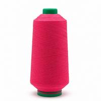 Fil élastique 100 % nylon haute ténacité anti-boulochage pour projets de tricot à la main, couture et tissage, motif teint