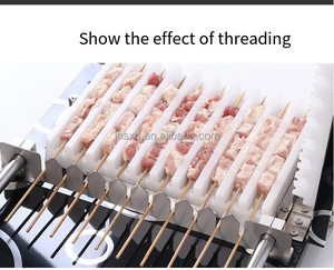 <span class=keywords><strong>Machine</strong></span> manuelle à brochette de viande poulet BBQ <span class=keywords><strong>kebab</strong></span> - Product Image 4