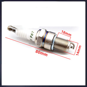 Bougie d'allumage F6T L7T <span class=keywords><strong>E5T</strong></span> A5TC CM7H BM6A pour tronçonneuse 2/4 temps, débroussailleuse, moteur à essence de moto - Product Image 4