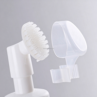 Bouteilles à pompe pour lotion en PET de 100 ml, 150 ml, 200 ml, contenants cosmétiques blancs avec applicateur à brosse, bouteille en plastique pour mousse, bouteille pour mousse