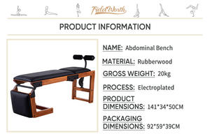 <span class=keywords><strong>Banc</strong></span> <span class=keywords><strong>de</strong></span> <span class=keywords><strong>musculation</strong></span> réglable en bois pliable portable <span class=keywords><strong>haut</strong></span> <span class=keywords><strong>de</strong></span> <span class=keywords><strong>gamme</strong></span> pour l'entraînement musculaire - Product Image 3
