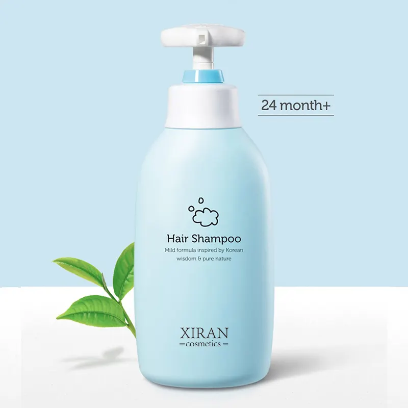 Private Label nutriente e idratante per la cura dei capelli del bambino Formula delicata al 95% Shampoo per capelli per bambini senza Silicone