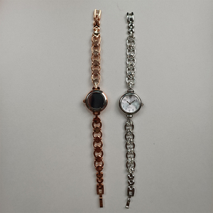 Conjunto de relojes de lujo para mujer, pulsera de cristal, pendientes, collar, reloj de pulsera informal de cuarzo - Product Image 2