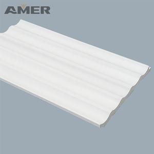 Nhà Máy Bán buôn PS Ốp chân tường Hội Đồng Quản trị bọt đùn dòng <span class=keywords><strong>Polystyrene</strong></span> ván chân tường cài đặt tường hiện đại màu trắng với ánh sáng LED - Product Image 6