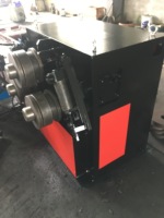 Machine de cintrage de profilés entièrement hydraulique à trois rouleaux avec réglage arc-vers le bas W24S-6