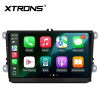 XTRONS 9 pulgadas Octa Core 64GB IPS pantalla EQ DSP múltiples UI Android navegación coche estéreo para Volkswagen/Skoda/SEAT