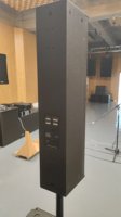 Высококачественная вертикальная акустическая система VT804, 735 Вт, 8 Ом, с неодимовым магнитом, поддержка объемного звучания, водонепроницаемая