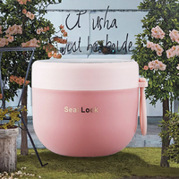 Boîte à bento thermique Escart HY600A PP 600ML avec conservation de la fraîcheur pour le stockage de soupes, chauffable et sécuritaire pour enfants et nouveau-nés