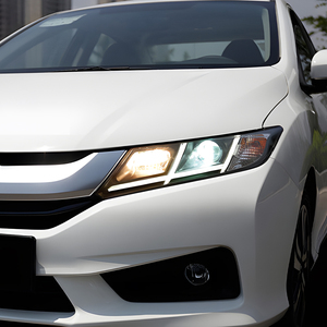 ไฟหน้า<span class=keywords><strong>รถ</strong></span>ยนต์<span class=keywords><strong>ค</strong></span>ุณภาพสูงสำหรับ Honda City <span class=keywords><strong>ปี</strong></span> 2015-2019 แบบ LED พร้อมชุดประกอบโคมไฟหน้ารถยนต์ แสงสี 6500k เลนส์โปรเจ<span class=keywords><strong>ค</strong></span>เตอร์ประสิทธิภาพสูง N - Product Image 5