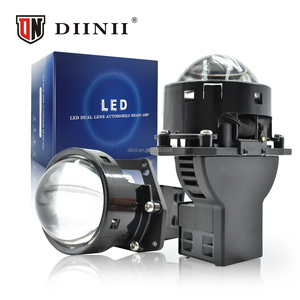 DIINII 180W Bi-LED โปรเจคเตอร์เลนส์ 18000lm 6500K IP68 กันน้ำ 12V ใช้ได้กับรถยนต์ทั่วไป H4 ไฟหน้าแบบลำแสงสูง/ต่ำ ได้รับการรับรองมาตรฐาน <span class=keywords><strong>CE</strong></span> - Product Image 2