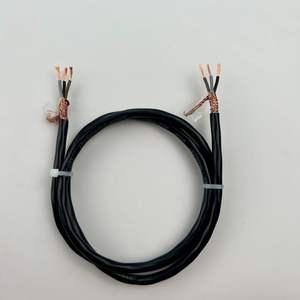 Câble RVVP de tresse de cuivre de conducteur de cuivre gainé de PVC blanc câble mou de la <span class=keywords><strong>gaine</strong></span> 3 * 18AWG - Product Image 3