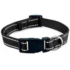 Collares acolchados suaves reflectantes para mascotas, nailon transpirable, Color personalizado, seguridad ajustable, <span class=keywords><strong>Collar</strong></span> de nailon para mascotas, collares para perros medianos y grandes - Product Image 5