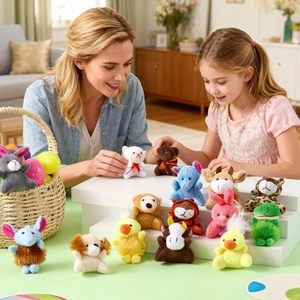 Peluche Personalizzati Piccoli e Morbidi: Giocattoli di Peluche a Forma di Leone, Coniglio, Rana, <span class=keywords><strong>Tigre</strong></span>, Orso - Giocattoli per Macchine Artiglio - Peluche per Bambini - Product Image 6