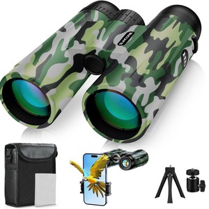 SUNCORE 10x42 Binoculars HD Optics Camouflage Design For Outdoor Use - Product Image 1