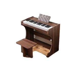 Wholesale Orff Percussion Instrument Factory Direct 37 <b>Key</b> Wood Toy Vertical Electronic Keyboard <b>USB</b> for Kids - Product Image 5