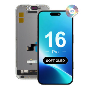 หน้าจอ LCD แบบนิ่ม HX OLED สำหรับโทรศัพท์มือถือ iPhone 16 Pro สำหรับเปลี่ยนหน้าจอ iPhone 16 Pro อะไหล่หน้าจอ LCD สำหรับ iPhone 16 Pro - Product Image 1