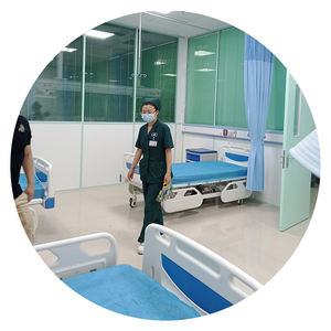 Harga Terbaik Troli Cucian Rumah Sakit Kereta Tabrakan Linen Bersih Murah Kereta Troli Limbah dengan Roda - Product Image 6