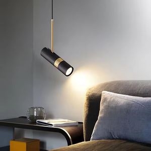 Moderna linea di lunghezza lampadario camera da letto illuminazione minimalista di lusso Bar Led piccolo faretto - Product Image 3