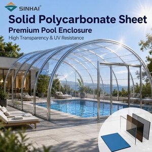 <span class=keywords><strong>Plaque</strong></span> en <span class=keywords><strong>polycarbonate</strong></span> transparente découpée sur mesure pour la construction de murs insonorisants de hangar DIY - Product Image 1