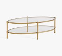 Table basse moderne en bois de luxe léger avec plateau en verre, design extensible pour appartement et mobilier de maison