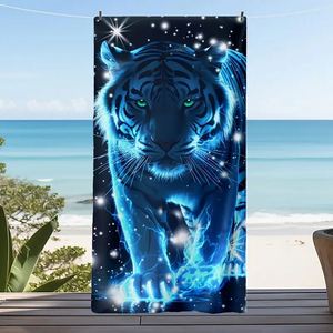 Toalla de Secado Rápido para Nadadores, Toallas de Playa Resistentes a la Arena, Venta al por Mayor, Oferta Especial 2025, Nuevo Diseño, Toalla de Playa de Verano - Product Image 3