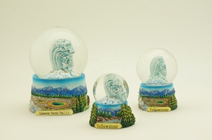Mode tendance haute qualité Offre Spéciale personnalisé <span class=keywords><strong>MIAMI</strong></span> océan Style boule d'eau voyage Souvenir cadeau décoration de la maison - Product Image 5