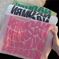 Étiquettes thermocollantes 3D personnalisées en gros pour articles promotionnels, logo en mousse en relief pour t-shirts de concert