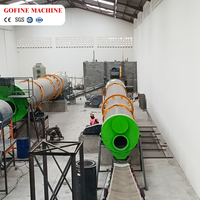 Usine de fabrication d'engrais NPK 15-15-15 entièrement automatique à haute productivité (1-15 TPH) pour la granulation rotative du chlorure d'ammonium